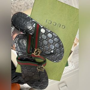 Gucci sandal GG authentic preloved